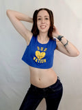 Go Dubs Warriors Blue Crop Top / Cropped Tank Top / Made in USA